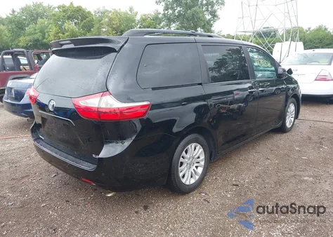 2015 Toyota Sienna Xle Premium 8 Passenger from USA, damaged, VIN 5TDYK3DC2FS635679